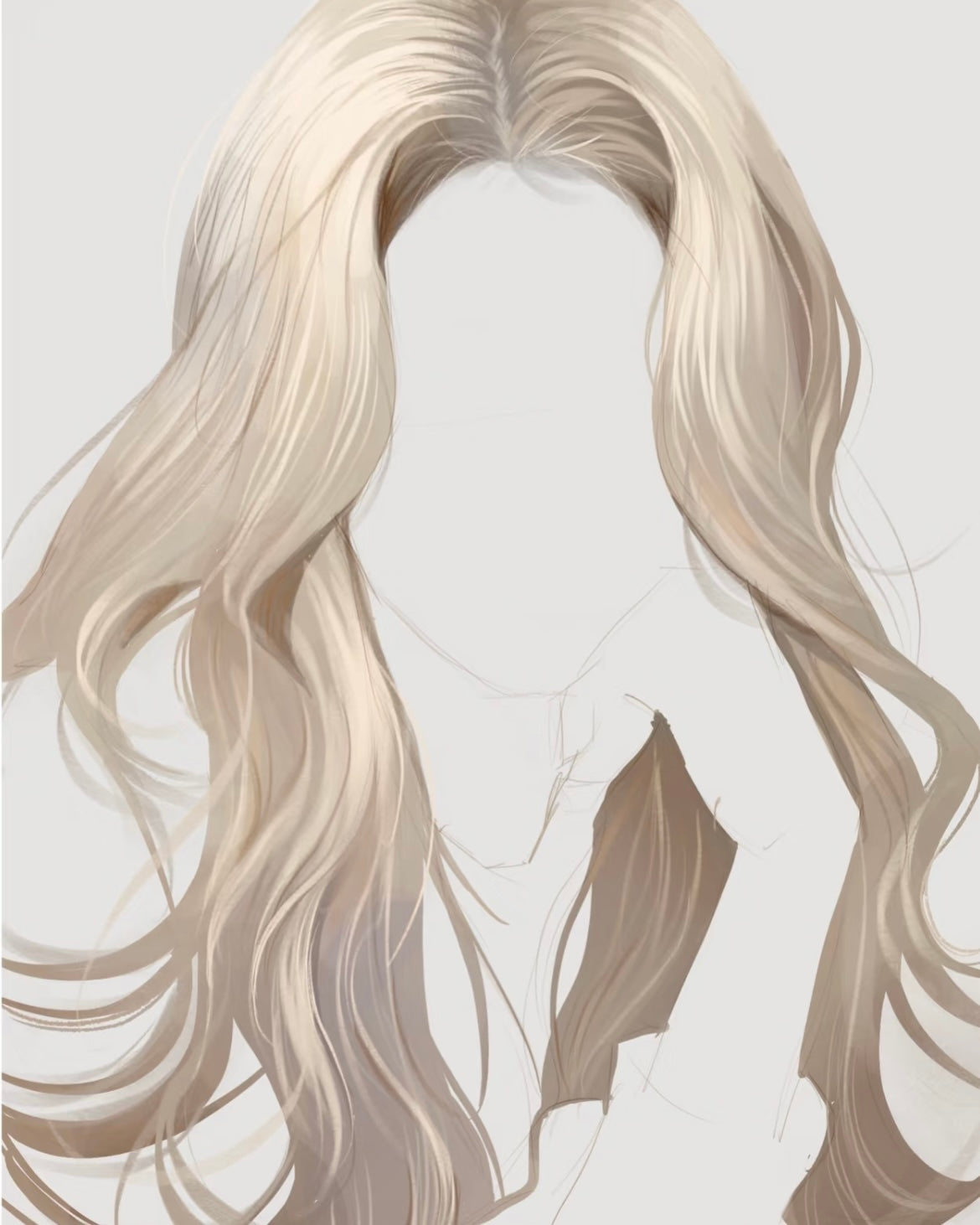 Realistic Hair Brush Set for Procreate