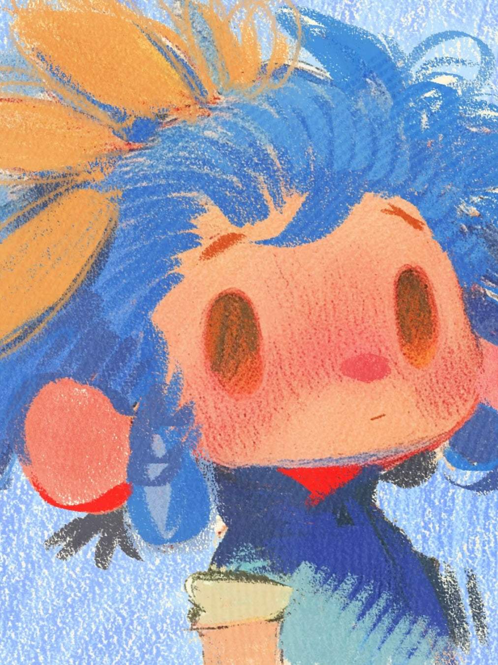 Crayon Brush Set for Procreate – Playful & Textured