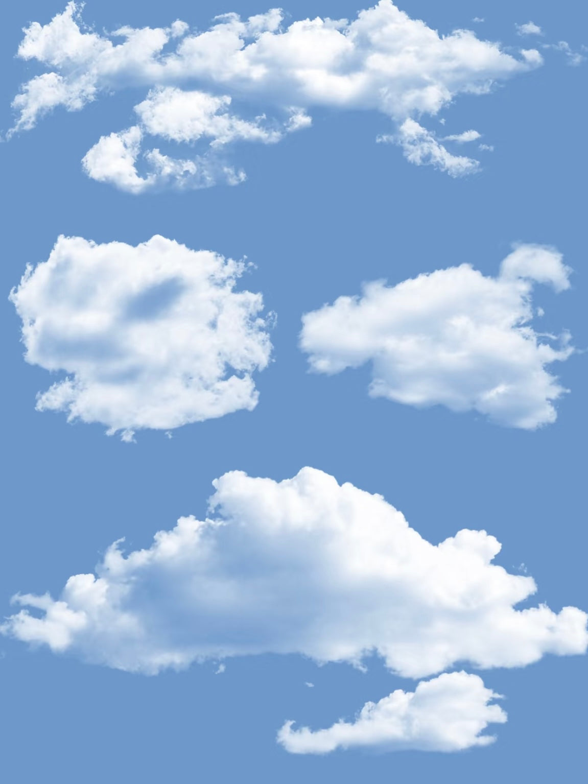40 Cloud Brushes for Procreate – Soft, Fluffy & Atmospheric